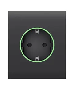 AJAX SYSTEMS Ajax CenterCover (basic) előlap Outlet (type F) intelligens aljzathoz, grafit